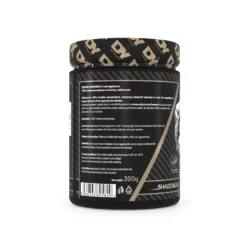 Dorian Yates The Creatine packaging with dosage and nutrition label