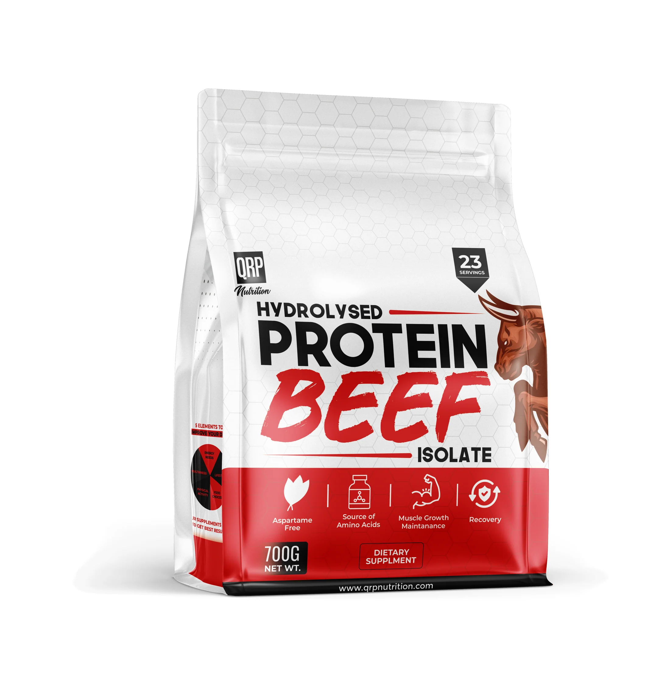 QRP Nutrition HYDRO BEEF PROTEIN ISOLATE (700g / 1800g)